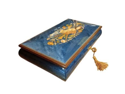 Musical Jewellery Box  46/VC Blue Instrument