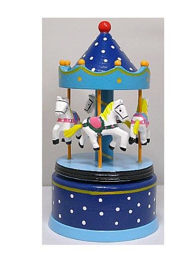 Musical Wooden Carousel 16003