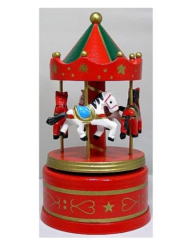 Musical Wooden Carousel 16009