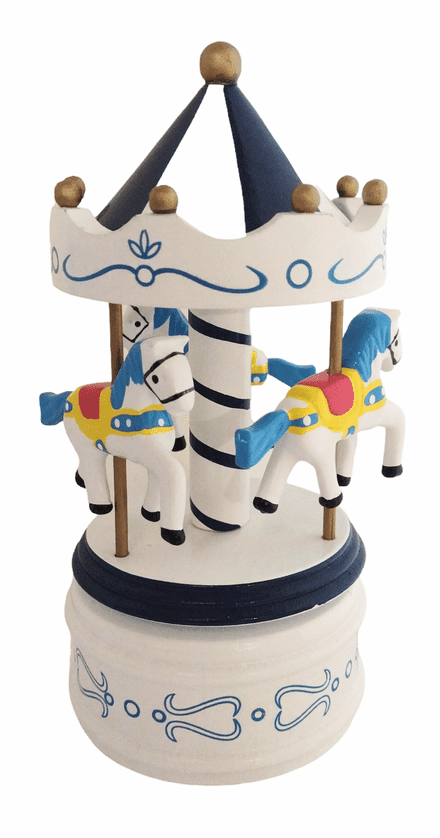 Musical Wooden Carousel 16014