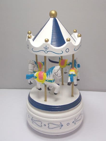 Musical Wooden Carousel 16015