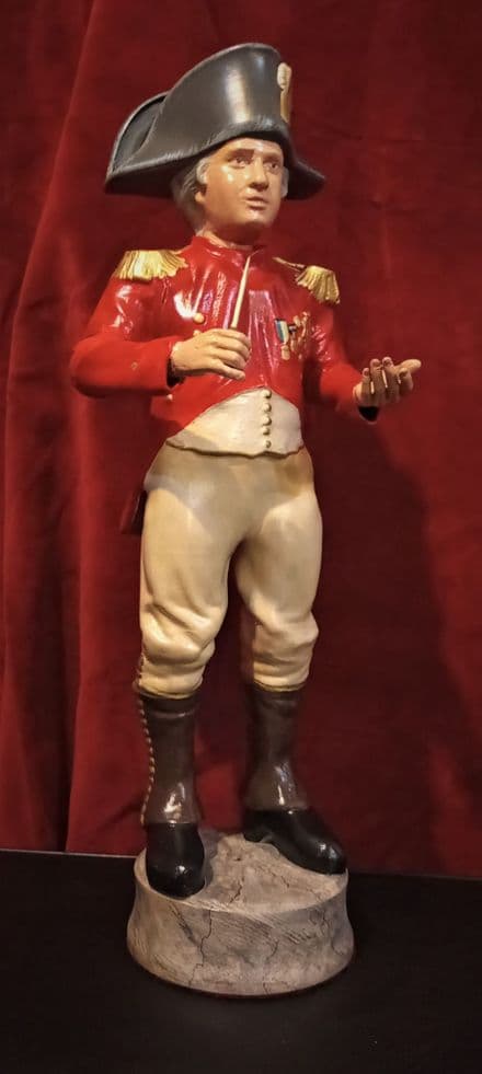 Organ Bandmaster Figure In Military Uniform