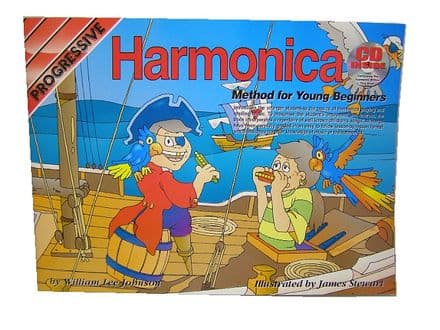 Progressive Harmonica Method for Young Beginners Book & CD 153269G