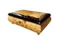 Walnut Scroll Musical Jewellery Box and Other Musical Jewellery Boxes, available from The Music Box Shop, England.