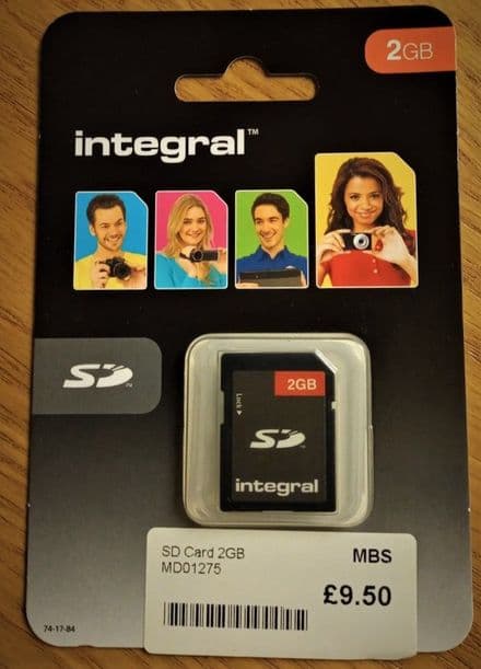 SD Card 2GB