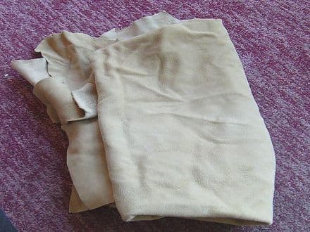 Sueded Soft Tan Pallet Leather