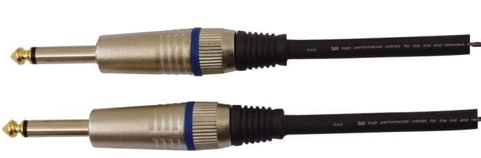 guitar lead, guitar cable, 3' or 10' long