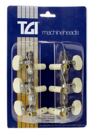 TGI Machineheads. Classical 3 in a Line. Nickel. TG441