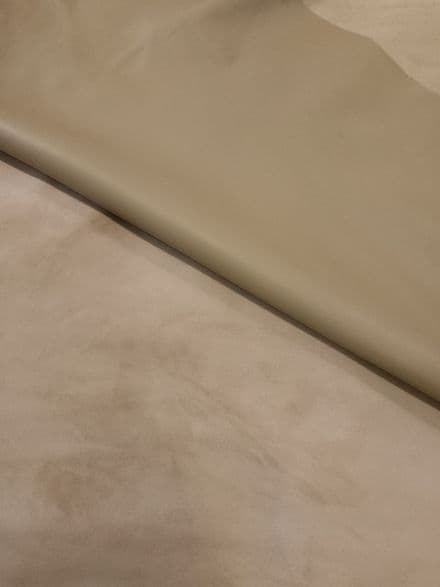 Traditional Tanned "Beige" Sheep Leather