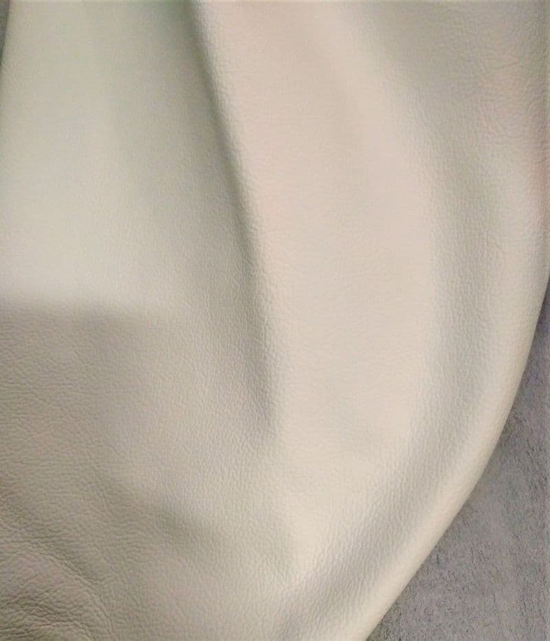 White Cowhide leather From Dean Organ Builders And The Music Box Shop