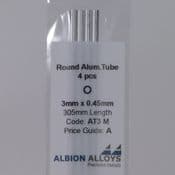 Albion AT3 3mm Aluminium Tube