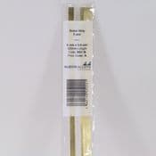 Albion BS1 6.35mm x 0.4mm Brass Strip