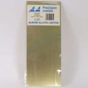 Albion SM2 0.25mm Brass Sheet