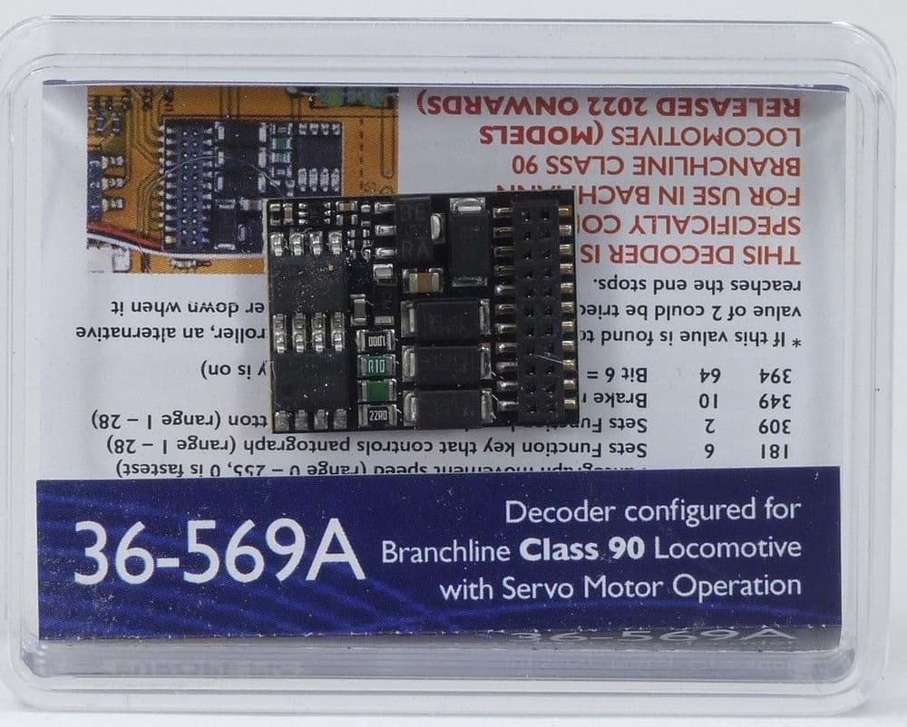 Bachmann 36-569A 21MTC EZ Command Decoder for Cl 90 - reduced