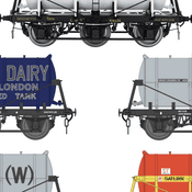 Dapol Milk Tank Wagons