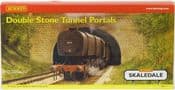 Hornby R8511 Double Stone Tunnel Portals - reduced