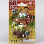 iwako ER-BRI044 Dinosaur Set