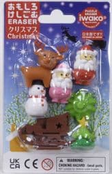 Iwako ER-BRI047 Christmas Set