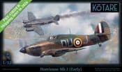 Kotare K32015 Hurricane Mk.I (Early) - PREVIEW