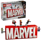 LEGO 76313 MARVEL Logo & Minifigures