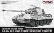 Meng 72-011 German Heavy Tank Sd.Kfz.182 King Tiger (Henschel)