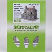 Metcalfe PO309 Stone Corner Shop or Pub