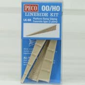 Peco LK68 Concrete Platform Ramps Edging - reduced