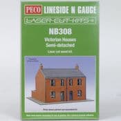 Peco NB308 Victorian Semi-Detached Houses - reduced