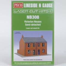 Peco NB308 Victorian Semi-Detached Houses - reduced