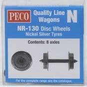 Peco NR130 Disc Wheels - reduced