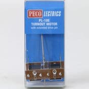 Peco PL10E Extended Pin Turnout Motor - reduced