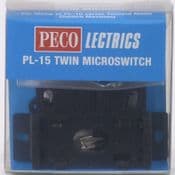 Peco PL15 Twin Microswitch - reduced