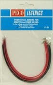 Peco PL82 Power Feed Joiners for Code 55 and 80 Rail - reduced