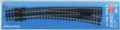 Peco SL386 Curved Right Hand Point - reduced