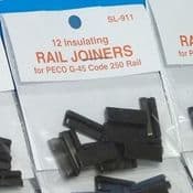 Peco SL911 Insulating Rail Joiners - FREE