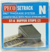 Peco ST8 Buffer Stops - reduced
