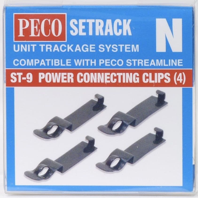 Peco ST9 Track Terminal Clips