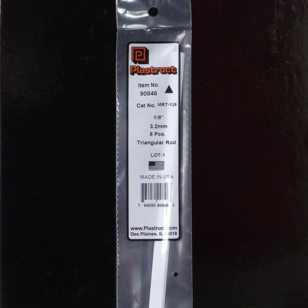 Plastruct 90846 MRT-125 3 2mm Triangular Rod