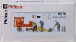 Preiser 10778 Construction Workers, Accessories - reduced