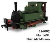 Rapido 816002 Peckett 1287 Class No.1631 - PREVIEW