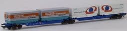 Roco 47102 DB AG Sggmrs Container Wagon - pre-owned - reduced