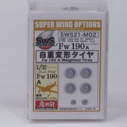 SWS 3221-M02 Fw190A Weighted Tyres - half price!
