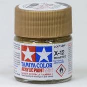 Tamiya 81512 X-12 Gold Leaf