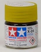Tamiya 81524 X-24 Clear Yellow