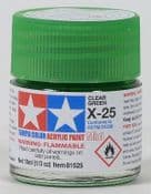 Tamiya 81525 X-25 Clear Green