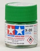 Tamiya 81528 X-28 Park Green