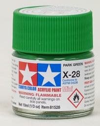 Tamiya 81528 X-28 Park Green