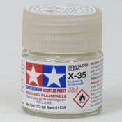 Tamiya 81535 X-35 Semi Gloss Clear
