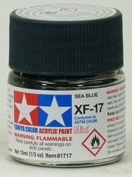 Tamiya 81717 XF17 Sea Blue