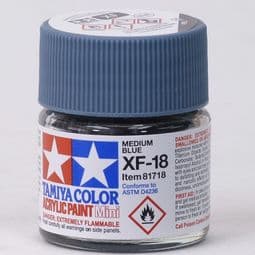 Tamiya 81718 XF-18 Medium Blue